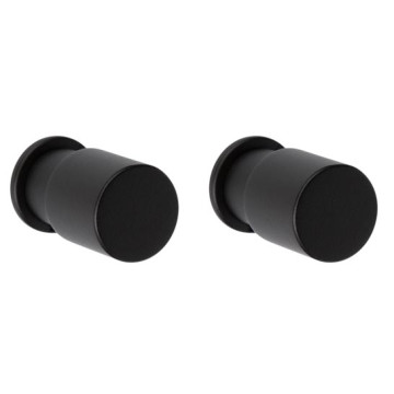 Set van 2 haken Piet Boon ONE PB20 mat zwart RVS-304 Set van 2 haken Piet Boon ONE PB20 mat zwart RVS-304