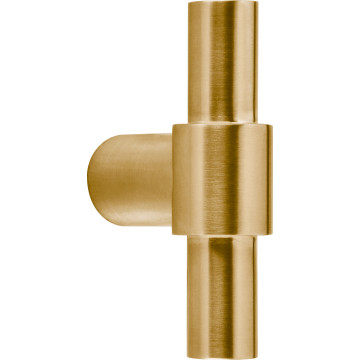 Meubelknop Piet Boon ONE PB9 massief 9 mm PVD mat goud RVS-304