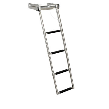 Zwemtrap telescoop 4 treden, 325-1150mm RVS-316 (A4)