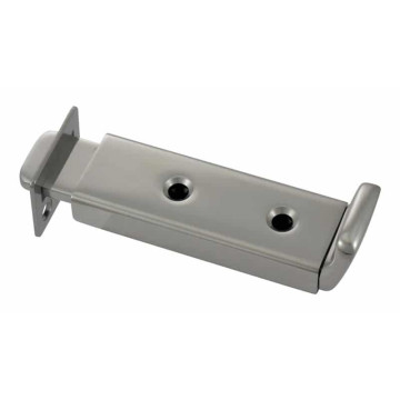 Schuifgrendel met slot zware uitvoering 123 x 30 mm RVS-316 (A4)