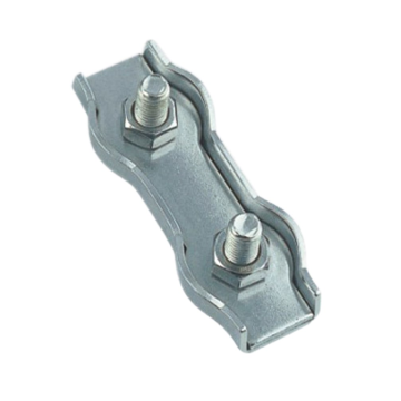Draadklem duplex 2 mm RVS-316 Draadklem duplex 2 mm RVS-316
