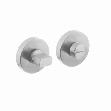 Intersteel Rozet toilet-/badkamersluiting rond rvs geborsteld Intersteel Rozet toilet-/badkamersluiting rond rvs geborsteld