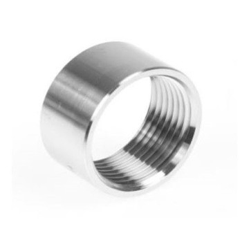 Halve sok BSP, 3/8 inch RVS-316 (A4)