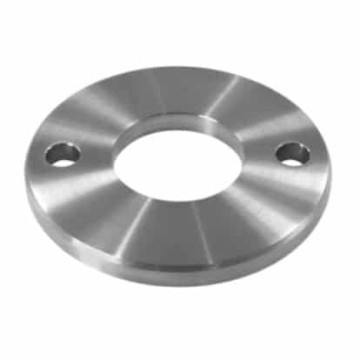 Flens Ø 120 x 8 mm gat Ø 42,7 mm RVS-304 mat geslepen