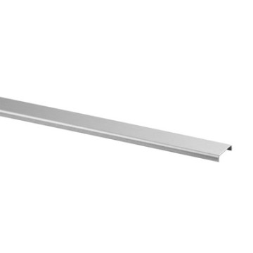 Glasrandbescherming voor glasdikte 20,76 - 21,52 mm RVS-316 mat geslepen