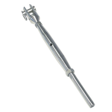 Wantspanner gaffel/draadterminaal M16/8 mm RVS-316