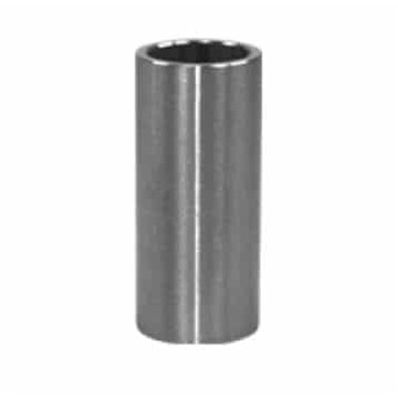 Laszadelbuis 20 mm, voor buis vlak, lengte 45 mm, RVS-304
