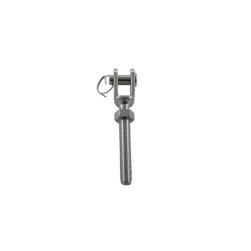 Gaffel met rechtse draadeind M10 RVS-316 Gaffel met rechtse draadeind M10 RVS-316