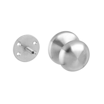 Intersteel Voordeurknop paddenstoel rvs geborsteld Intersteel Voordeurknop paddenstoel rvs geborsteld