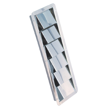 Ventilatierooster met vaste schoepen, 206x113mm RVS-316 (A4) Ventilatierooster met vaste schoepen, 206x113mm RVS-316 (A4)