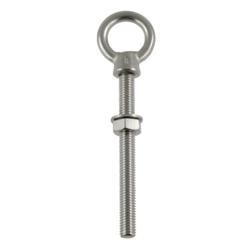 Oogbout M6 x 40 mm RVS-316 Oogbout M6 x 40 mm RVS-316