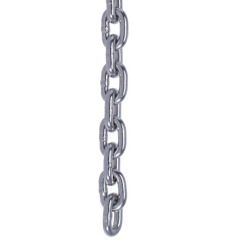 Ketting 6 mm kortschalmig DIN 766 per 600 meter RVS-316 (A4)