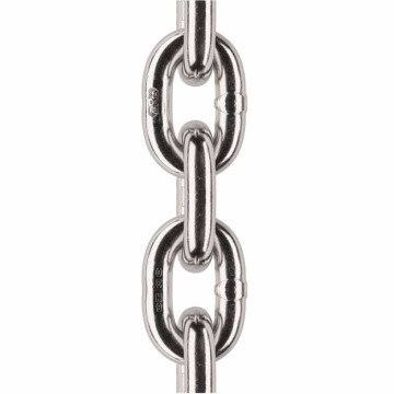 Ketting Roxma® 12 mm kortschalmig ISO 4565 per meter RVS-318L (Duplex)