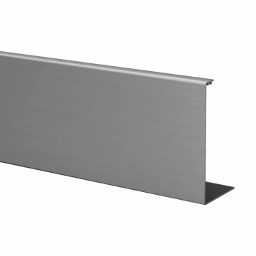 Afdekprofiel Easy Glass Smart, zijmontage, lengte 5000 mm, model 8234, aluminium (geanodiseerd)