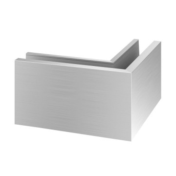 Hoekbevestiging Easy Glass Pro topmontage buitenhoek model 8111 aluminium (geanodiseerd) Hoekbevestiging Easy Glass Pro topmontage buitenhoek model 8111 aluminium (geanodiseerd)