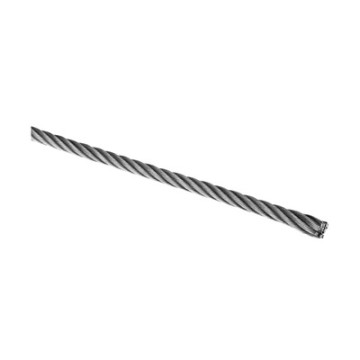Kabel 3,2 mm, lengte 10 m, model 7900, RVS-316 Kabel 3,2 mm, lengte 10 m, model 7900, RVS-316