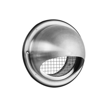 Bolrooster met grofmazig gaas Ø 150 mm RVS Bolrooster met grofmazig gaas Ø 150 mm RVS