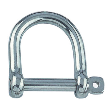 D-sluiting breed 6 mm RVS-316 D-sluiting breed 6 mm RVS-316