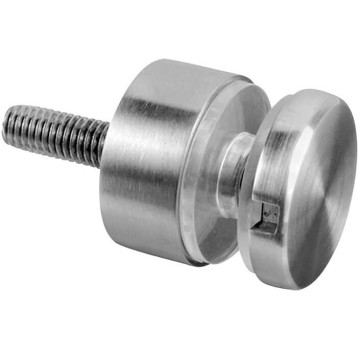 Glasadapter 30 mm vlak lengte 15 mm RVS-316 mat geslepen model 0746 Glasadapter 30 mm vlak lengte 15 mm RVS-316 mat geslepen model 0746