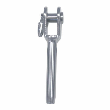 Gaffelterminal 8mm RVS-316