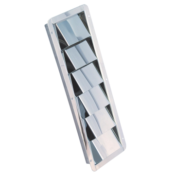 Ventilatierooster met vaste schoepen, 528x113mm RVS-316 (A4) Ventilatierooster met vaste schoepen, 528x113mm RVS-316 (A4)