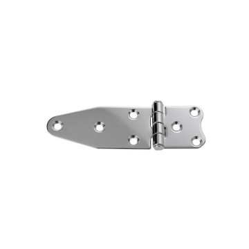 Scharnier uitvoering B 129 x 40 mm RVS-304 (A2)