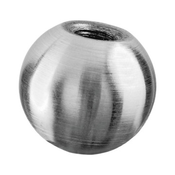 Sierkogel massief, 20 mm, M6 draad, model 0220, RVS-304 Sierkogel massief, 20 mm, M6 draad, model 0220, RVS-304