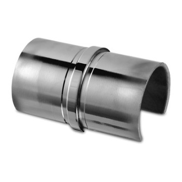 Buisverbinder voor buis 42,4 x 1,5 mm vast RVS-304 glanzend gepolijst model 6790