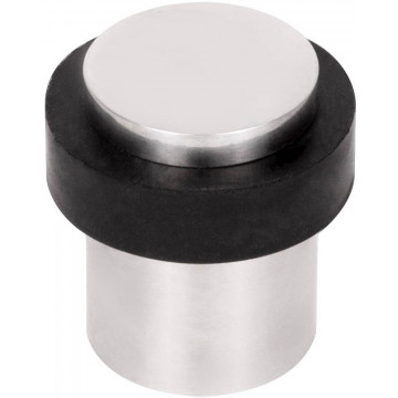 Deurstop BASICS LB10 vloer gepolijst RVS