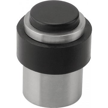 Deurstop BASICS LB30 vloer/wand mat RVS