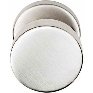Voordeurknop BASICS LB503V voordeurknop vast op rozet PVD mat RVS