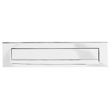 Buitenbriefplaat BASICS LB535 massief gepolijst RVS