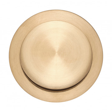 Schuifdeurkom BASICS LB57 te verlijmen PVD mat goud RVS-304