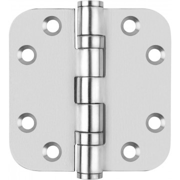 Kogelscharnier BASICS LBSA7676 afgerond mat RVS