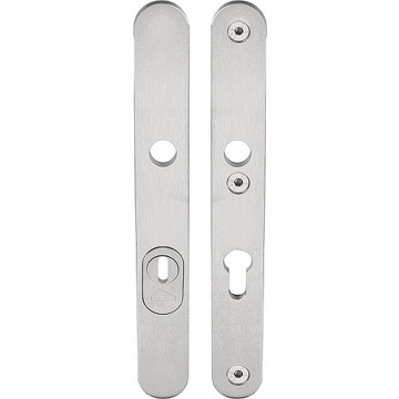 Massieve veiligheidsschilden met kerntrekebeveiliging BASICS LBSM-28KT kruk/kruk SKG*** PC92 mat RVS