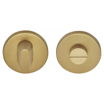 Toiletgarnituur BASICS LBWC50 zonder indicatie inclusief 5/6/7/8 toiletstift PVD mat goud RVS-304
