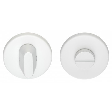 Toiletgarnituur BASICS LBWC50 zonder indicatie inclusief 5/6/7/8 toiletstift wit RVS-304