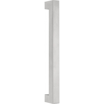 Deurgreep SQUARE LSQ1035B NP greep 500 mm h.o.h. incl. niet-doorgaande bevestiging mat RVS