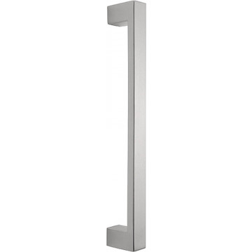 Deurgreep SQUARE LSQ1045A PS greep 600 mm h.o.h. incl. doorgaande bevestiging mat RVS