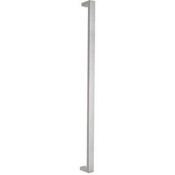 Deurgrepen paar SQUARE LSQ1055A PA set grepen 600 mm h.o.h. inclusief paarsgewijze bevestiging mat RVS