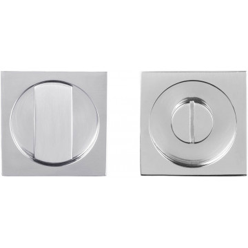 Set inbouwkommen SQUARE LSQ54S te verlijmen inclusief 6/8 mm stift gepolijst RVS
