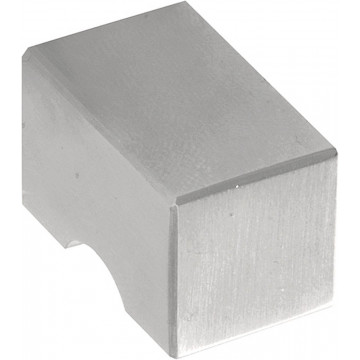 Meubelknop SQUARE LSQK25 massief mat RVS