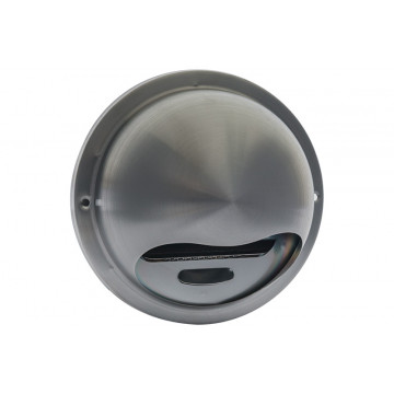 Bolrooster fijnmazig gaas Ø125 mm titanium RVS-304