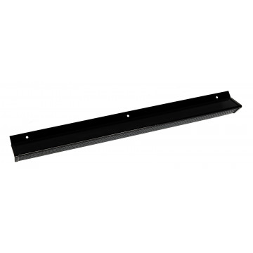 Ventilatiekapje 370 x 30 mm zwart aluminium