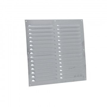 Schoepenrooster vlak model 300 x 300 mm RVS-304