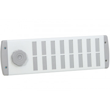 ALU schuifrooster Bold Line 300x90 mm wit