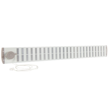 ALU schuifrooster Bold Line 750x90 mm wit ALU schuifrooster Bold Line 750x90 mm wit