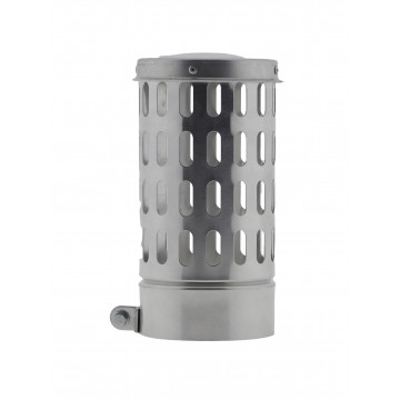 Kraaienkap Ø120 mm aluminium