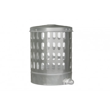 Kraaienkap Ø150 mm aluminium