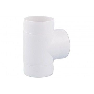 T-stuk Ø125 mm 90° kunststof